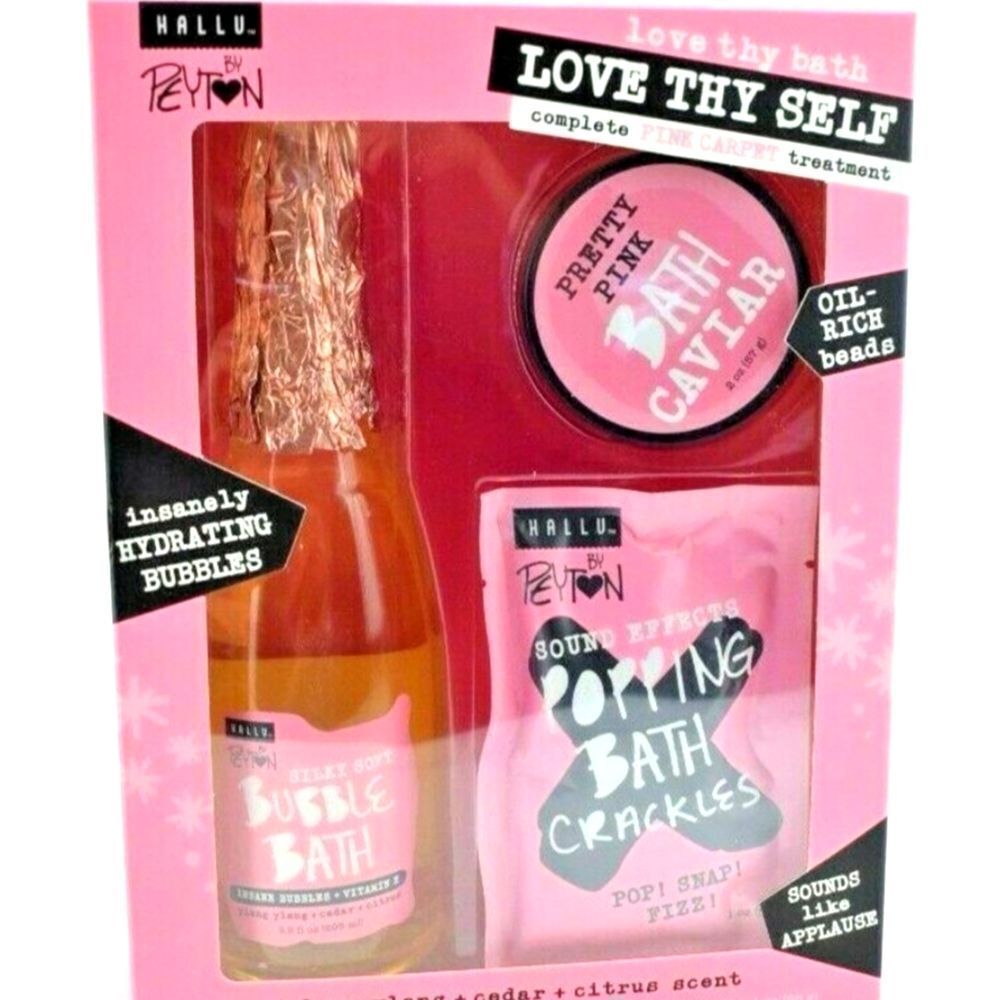 Hallu  by Peyton "Love Thy Self" Bubble Bath  Gift Set